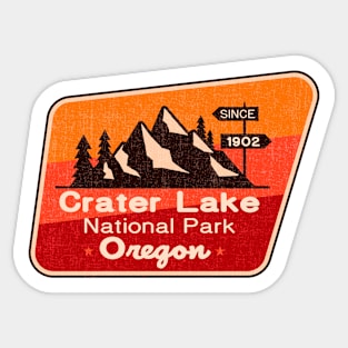 Crater Lake National Park Oregon OR Sticker